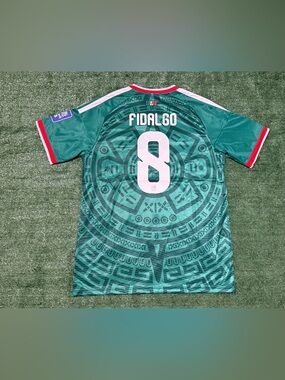 Alvaro Fidalgo #8 Mexico Home Jersey 26/27
